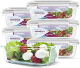 Kit 15 Potes Herméticos de Vidro + 30 Talheres de aço inoxidável de BRINDE