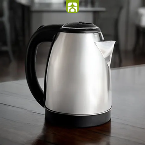 Combo Chaleira Elétrica Café & Chá - Turbo Inox Mondial + 4 Xícaras Vidro Duplo de Brinde