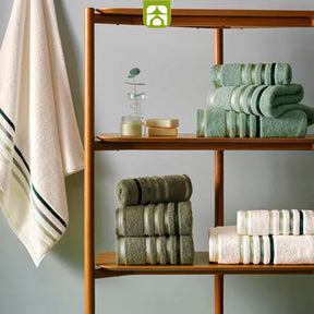 Kit com 15 Toalhas Super Banhão de Alta Maciez e Absorção + 5 Toalhas de Rosto de Brinde