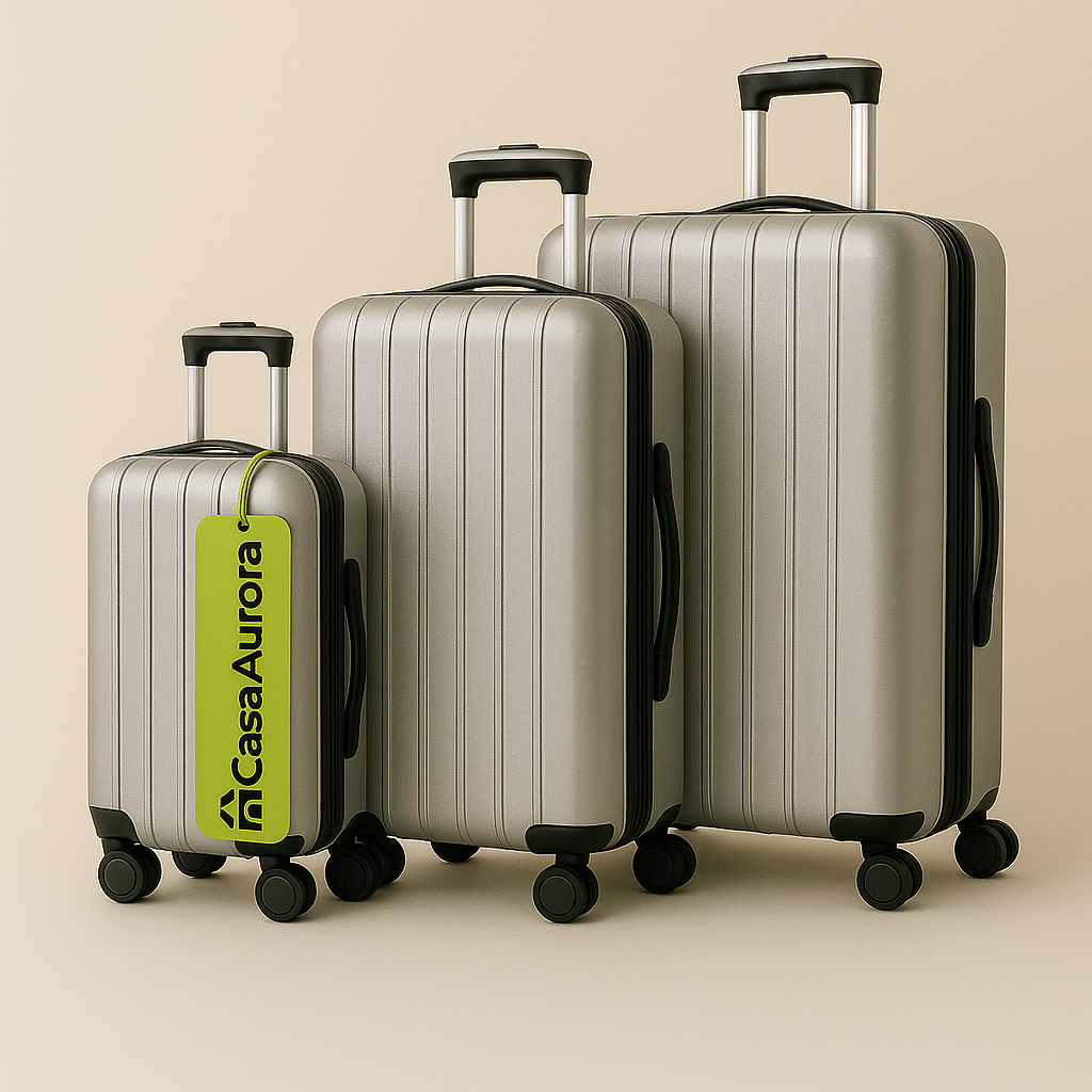 Kit de Malas de Viagem Premium – Compre 1 Leve 3 | Garantia de 1 Ano