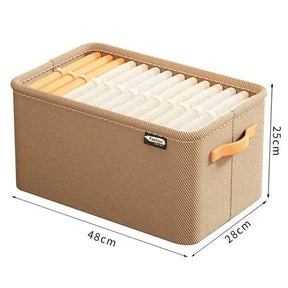 Kit com 4 Caixas Organizador de Roupas Dobrável Multifuncional